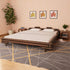 Aki Kagu -  Bed Frame Dark Brown Bamboo 180x200 cm 6FT Super King